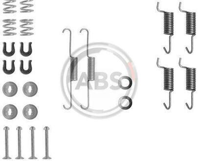 0788Q A.B.S. Комплект монтажний барабанних гальм зад Pajero/Lancer