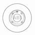 15706 A.B.S. Гальмівний диск (фото 2)