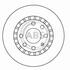 15878 A.B.S. Гальмівний диск перед. Astra/Kadett/Lanos/LeMans/Nexia (83-10) (фото 2)