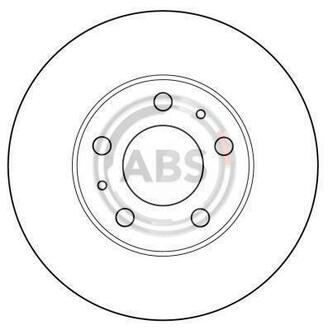 16291 A.B.S. Гальмівний диск перед. Boxer/Ducato/Jumper (06-21)