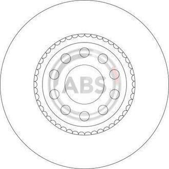 16328 A.B.S. Тормозной диск