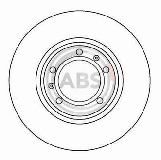 16331 A.B.S. Тормозной диск