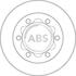 16950 A.B.S. Тормозной диск (фото 2)