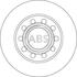 17332 A.B.S. Диск гальмівний AUDI A4 (06-18) задн. (вир-во ABS) (фото 2)