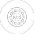 17521 A.B.S. Диск гальмівний AUDI/VW A3/Golf/Touran 16" передн. вент. (вир-во ABS) (фото 2)