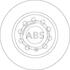 17522 A.B.S. Диск гальмівний AUDI/VW A3/Golf 15" передн. вент. (вир-во ABS) (фото 2)