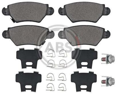 37059 A.B.S. Гальмівні колодки зад. Astra G 98-05 (Bosch)
