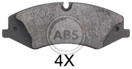 37803 A.B.S. Комплект тормозных колодок, дисковый тормоз