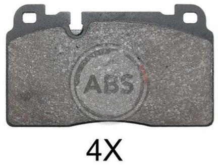 37959 A.B.S. Комплект тормозных колодок, дисковый тормоз