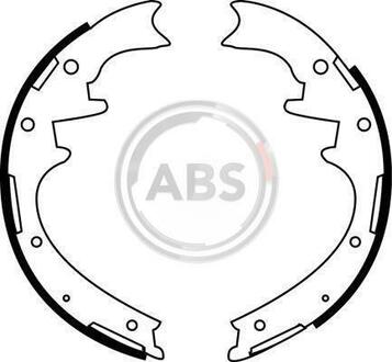 40705 A.B.S. Комплект тормозных колодок