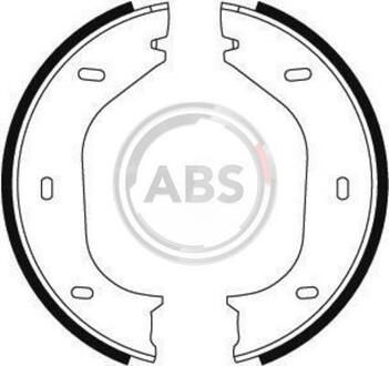 8020 A.B.S. Комплект тормозных колодок, стояночная тормозная система