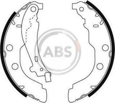 8985 A.B.S. Гальмівні колодки зад. Peugeot 406 95-04 (Bendix)