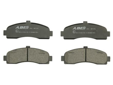 C11053ABE ABE Комплект тормозных колодок, дисковый тормоз