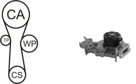 WPK-174101 AIRTEX Водяной насос + комплект зубчатого ремня