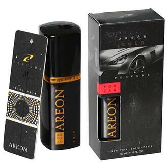 AP02 Areon Освежитель воздуха CAR Perfume 50ml Black Silver в пластике ()
