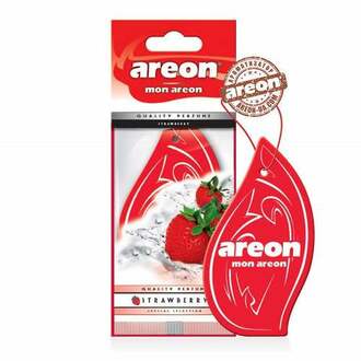 MA40 Areon Освежитель воздуха сухой листик "Mon" Strawberry/Клубника ()
