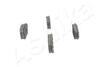 50-00-0080 ASHIKA Комплект тормозных колодок, дисковый тормоз (фото 3)