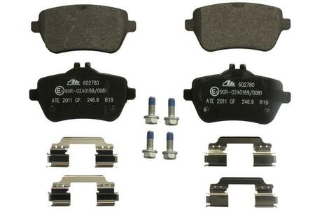 13.0460-2780.2 ATE Комплект тормозных колодок, дисковый тормоз