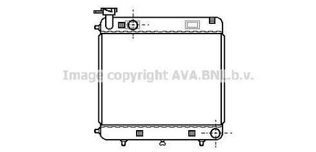 MSA2085 AVA COOLING Радіатор MB W601 SPRINTER 1 76-95 (Ava)