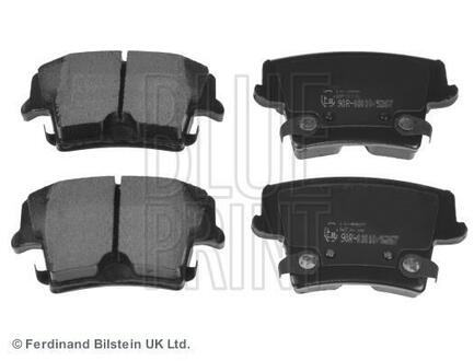 ADA104205 BLUE PRINT Комплект тормозных колодок, дисковый тормоз