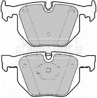 BBP2183 BORG & BECK Комплект тормозных колодок, дисковый тормоз