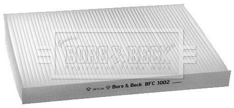 BFC1002 BORG & BECK Фільтр, воздух во внутренном пространстве
