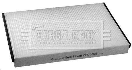 BFC1005 BORG & BECK Фільтр, воздух во внутренном пространстве