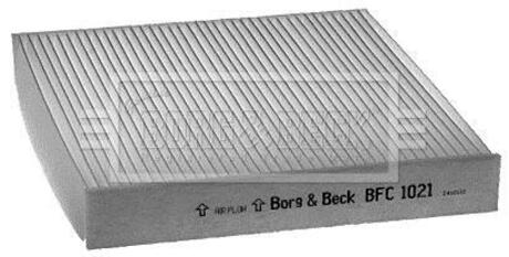 BFC1021 BORG & BECK Фільтр, воздух во внутренном пространстве