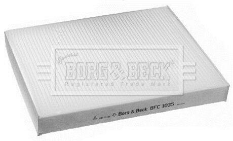 BFC1035 BORG & BECK Фільтр, воздух во внутренном пространстве