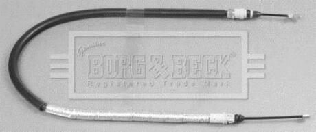 BKB2953 BORG & BECK Трос, стояночная тормозная система
