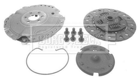 HK6537 BORG & BECK Комплект сцепления