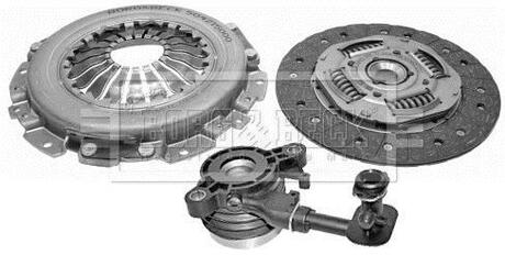 HKT1162 BORG & BECK Комплект зчеплення з вижимним