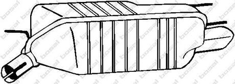 185-403 BOSAL Деталі вихлопної системи