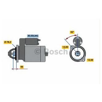 0 001 125 042 BOSCH Стартер