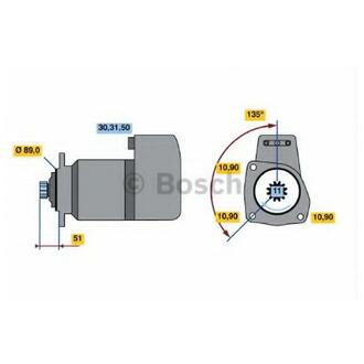 0 001 416 030 BOSCH Стартер