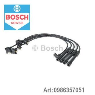 0 986 357 051 BOSCH Комплект вв проводів (вир-во Bosch)