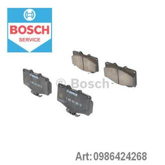 0 986 424 268 BOSCH Торм колодки дискові (вир-во Bosch)