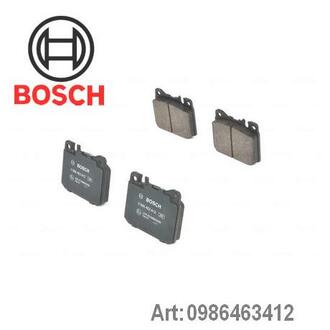 0 986 463 412 BOSCH Торм колодки дискові (вир-во Bosch)