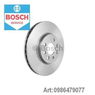 0 986 479 077 BOSCH Гальмівний диск (вир-во Bosch)