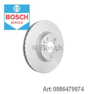 0 986 479 974 BOSCH Гальмівний диск передній (вир-во Bosch)