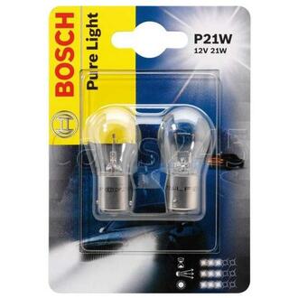 1 987 301 017 BOSCH Лампа p21w 12v (блістер 2 шт.) (вир-во Bosch)