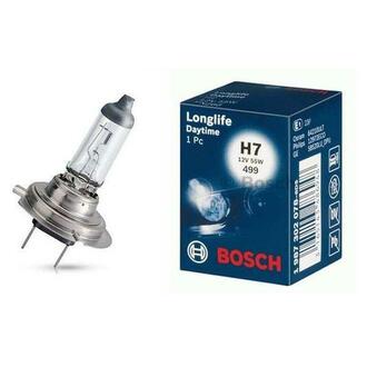 1 987 302 078 BOSCH Лампа розжарювання H7 12V 55W PX26d LONGLIFE DAYTIME (вир-во Bosch)