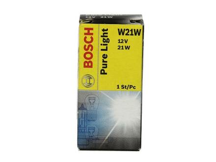 1 987 302 251 BOSCH Лампа розжарювання W21W 12V 21W W3x16d PURE LIGHT (вир-во Bosch)