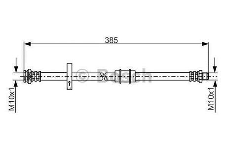 1 987 481 190 BOSCH Тормозной шланг