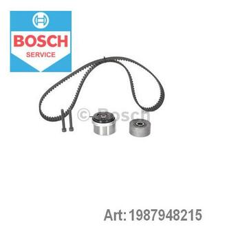1 987 948 215 BOSCH Ремінь зубчастий, комплект (вир-во Bosch)