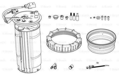 F 01C 600 244 BOSCH Отопление, топливозаправочная система (впрыск карбамида)