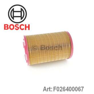 F 026 400 067 BOSCH Повітряний фільтр