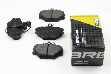 BP2375 BREMSI Комплект тормозных колодок, дисковый тормоз