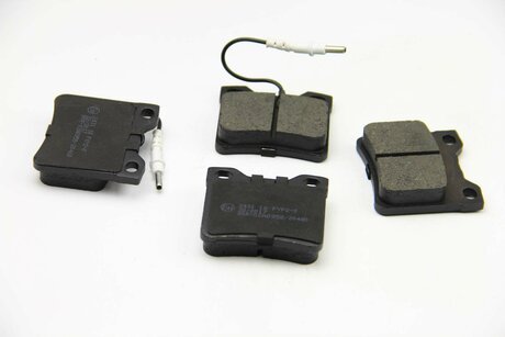 BP2431 BREMSI Комплект тормозных колодок, дисковый тормоз