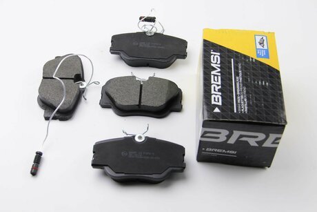 BP2485 BREMSI Комплект тормозных колодок, дисковый тормоз